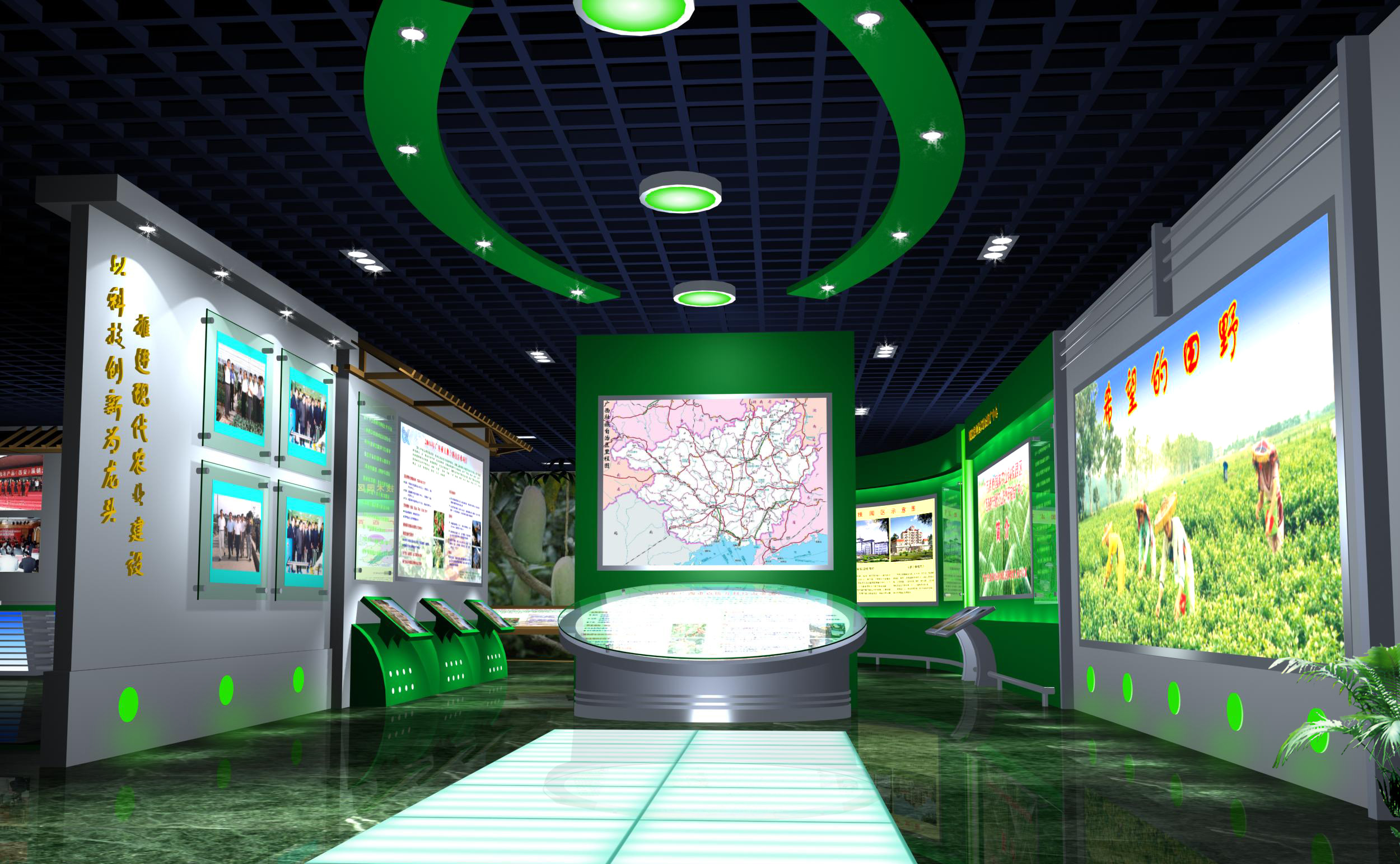 廣西展覽公司淺析展廳設(shè)計(jì)的施工過(guò)程
