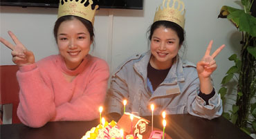 幸福聚會，樂融融--凡路公司舉辦員工生日會