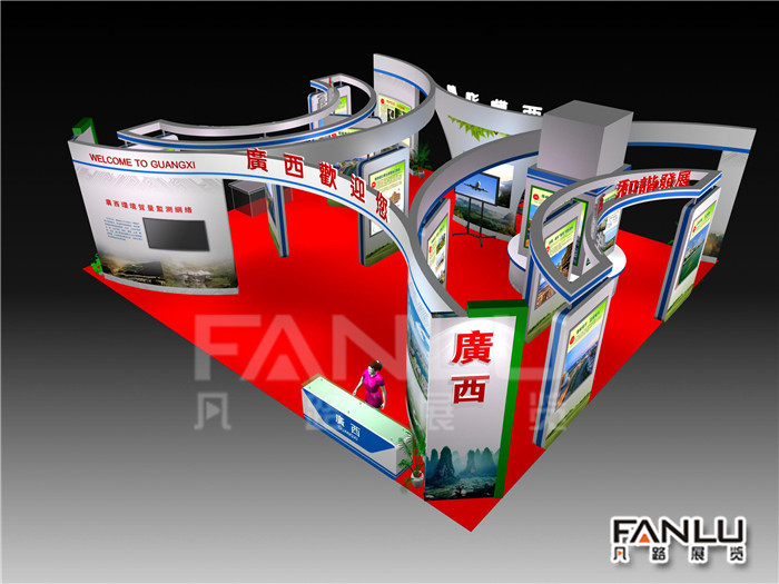 南寧展覽公司如何營造展臺展廳設(shè)計的空間感