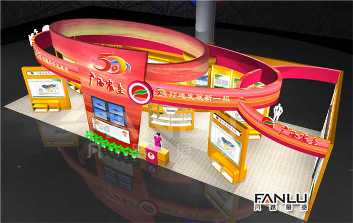 南寧展覽工廠展臺(tái)搭建施工圖繪制注意問題