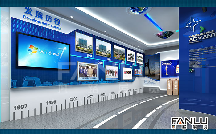 凡路展覽科技展廳設(shè)計案例展示