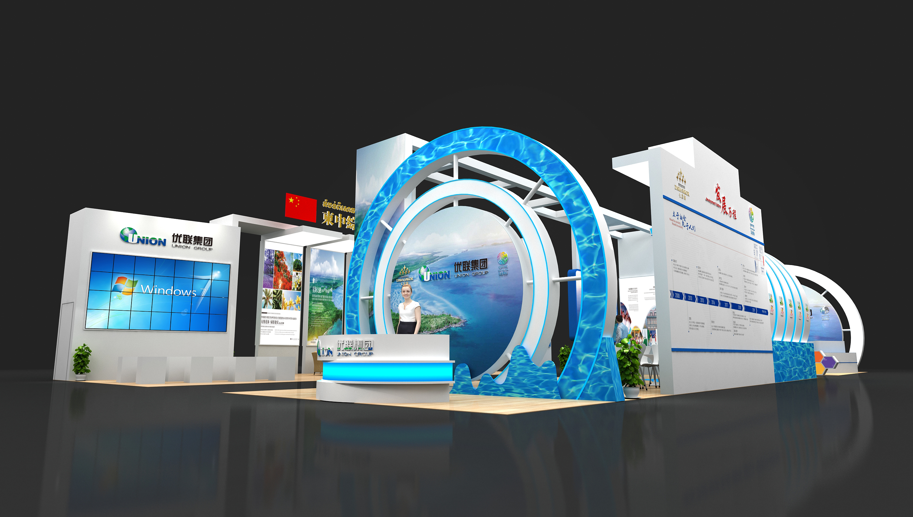 展廳設(shè)計公司企業(yè)展廳的布置應(yīng)該要注意什么？