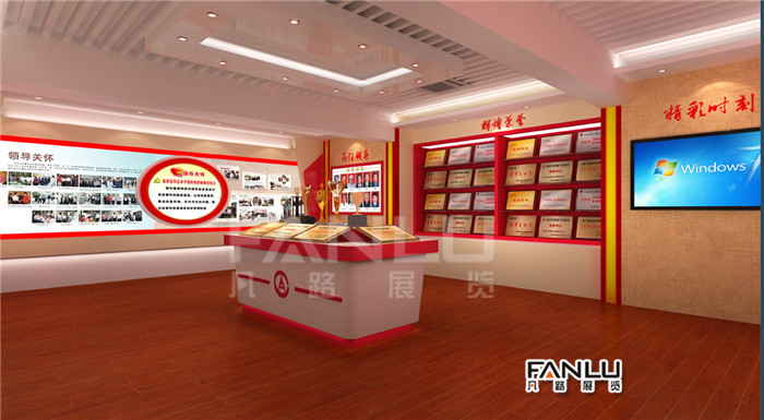 建黨100周年展廳，黨建展廳怎么做？
