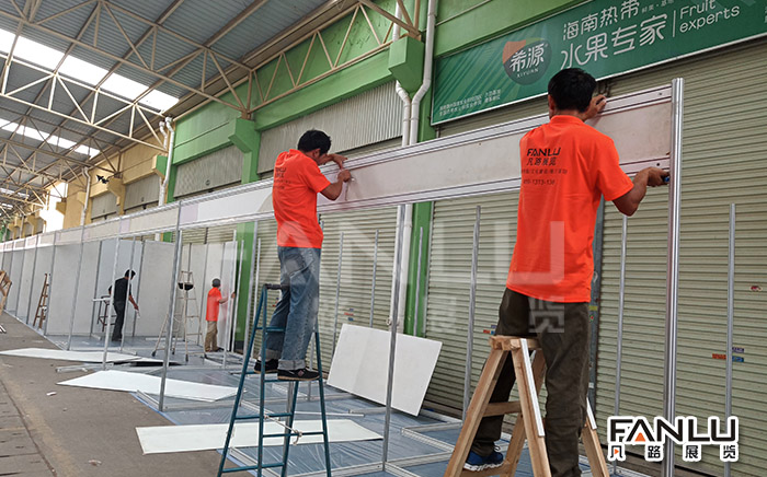 南寧展覽公司教你如何搭建精致展廳