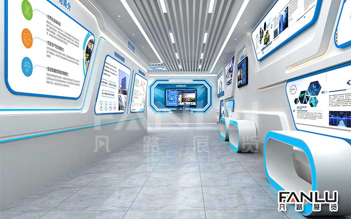 企業(yè)科技展廳中5種常見(jiàn)的空間設(shè)計(jì)造型