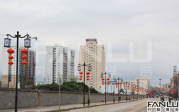 田東春節(jié)城市氛圍美化