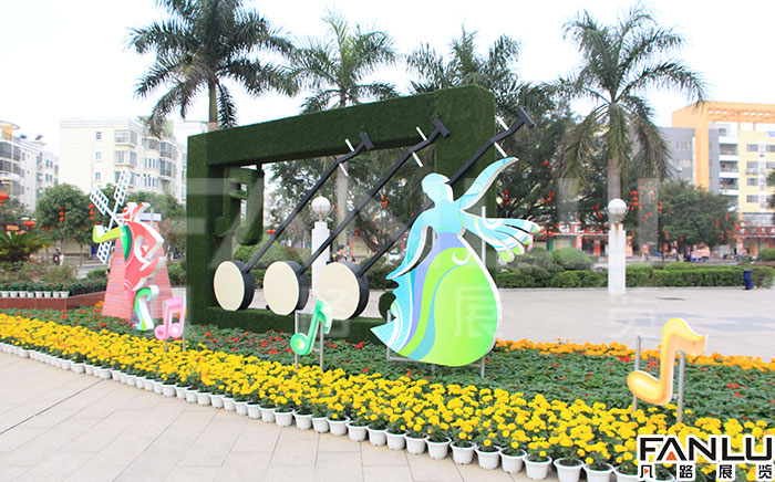 田東春節(jié)城市氛圍美化