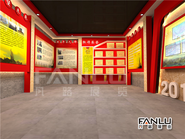 百色那坡某部隊展廳