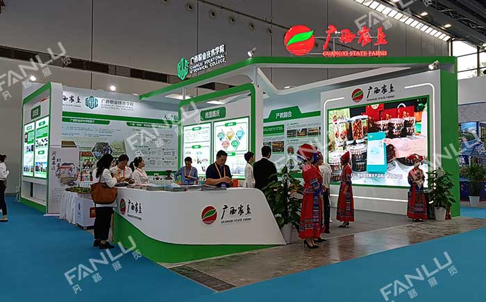 廣西農(nóng)墾展位設(shè)計搭建，農(nóng)業(yè)展