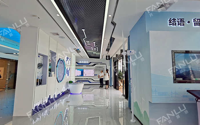 南寧廣投企業(yè)展廳裝修