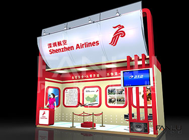 深圳航空展位特裝