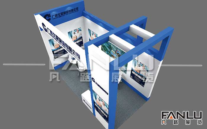 廣西北港物流展位設計