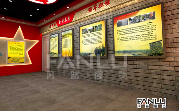 廣西某連隊(duì)展廳
