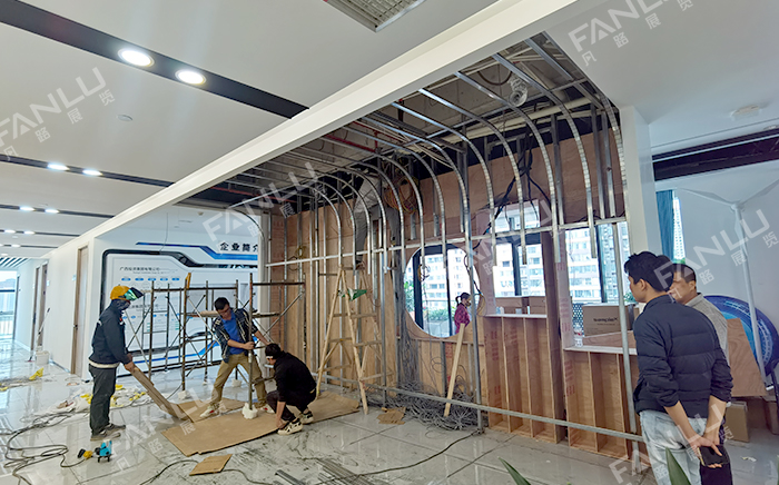 企業(yè)展廳裝修